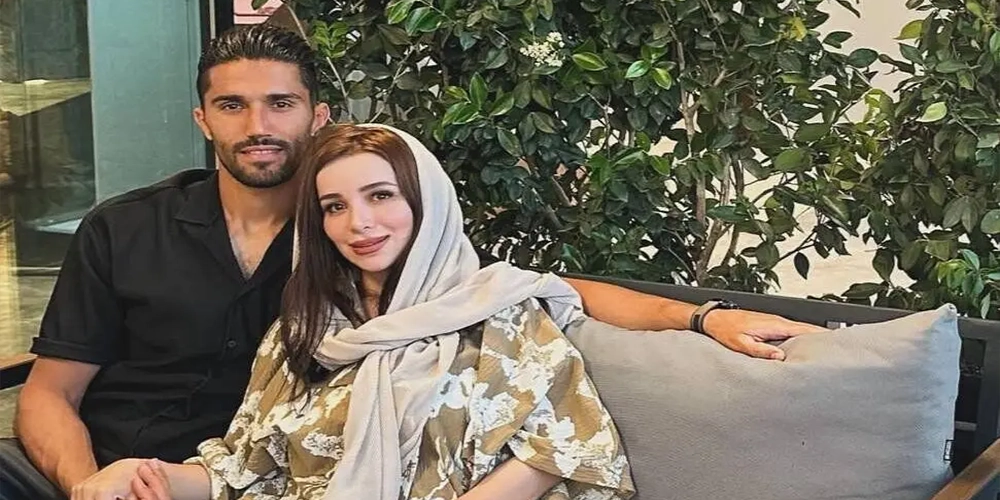 عکس سید حسین حسینی و همسرش