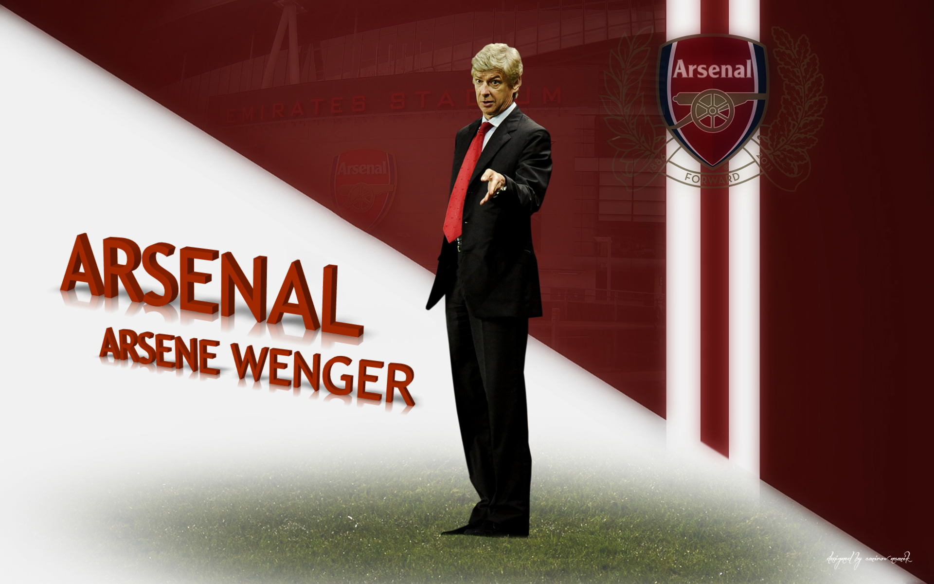 wallpaper 4k Arsène Wenger