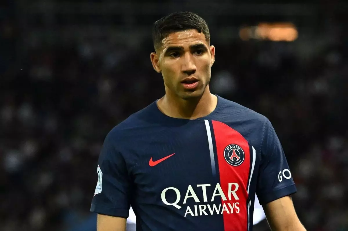 اشرف حکیمی قهرمانی لیگ PSG