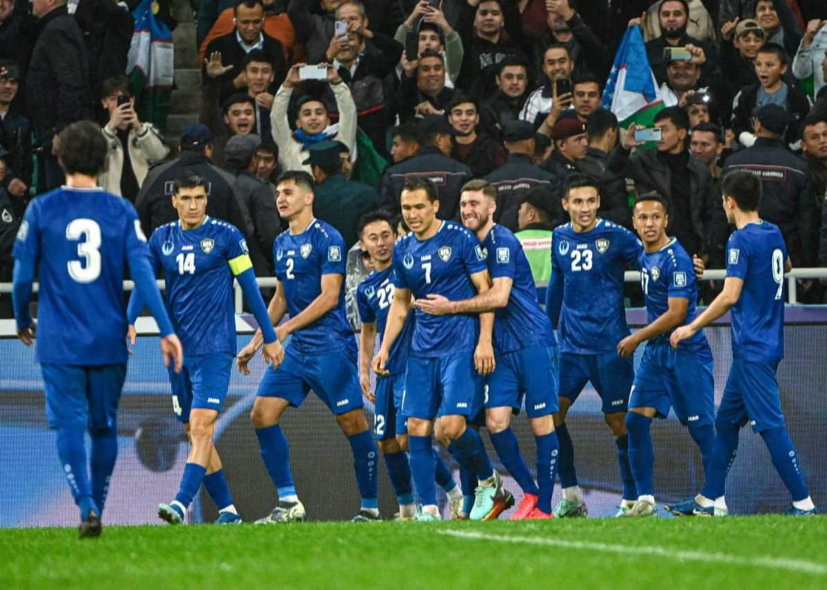 ازبکستان صعود به جام جهانی 2026