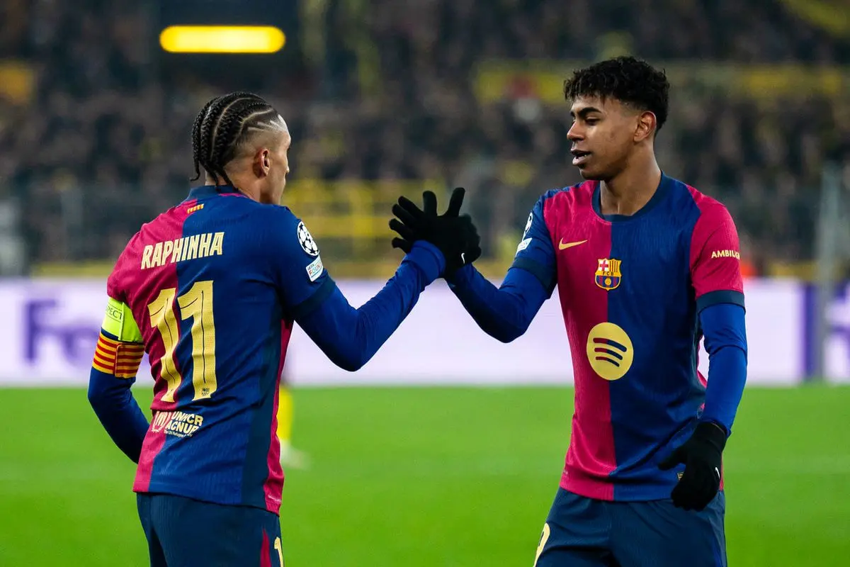 ارتقاء رتبه رافینیا و لامین یامال FC26