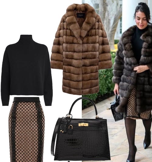 استایل جورجینا در مقایسه با سایر مهمانان کاخ سفید