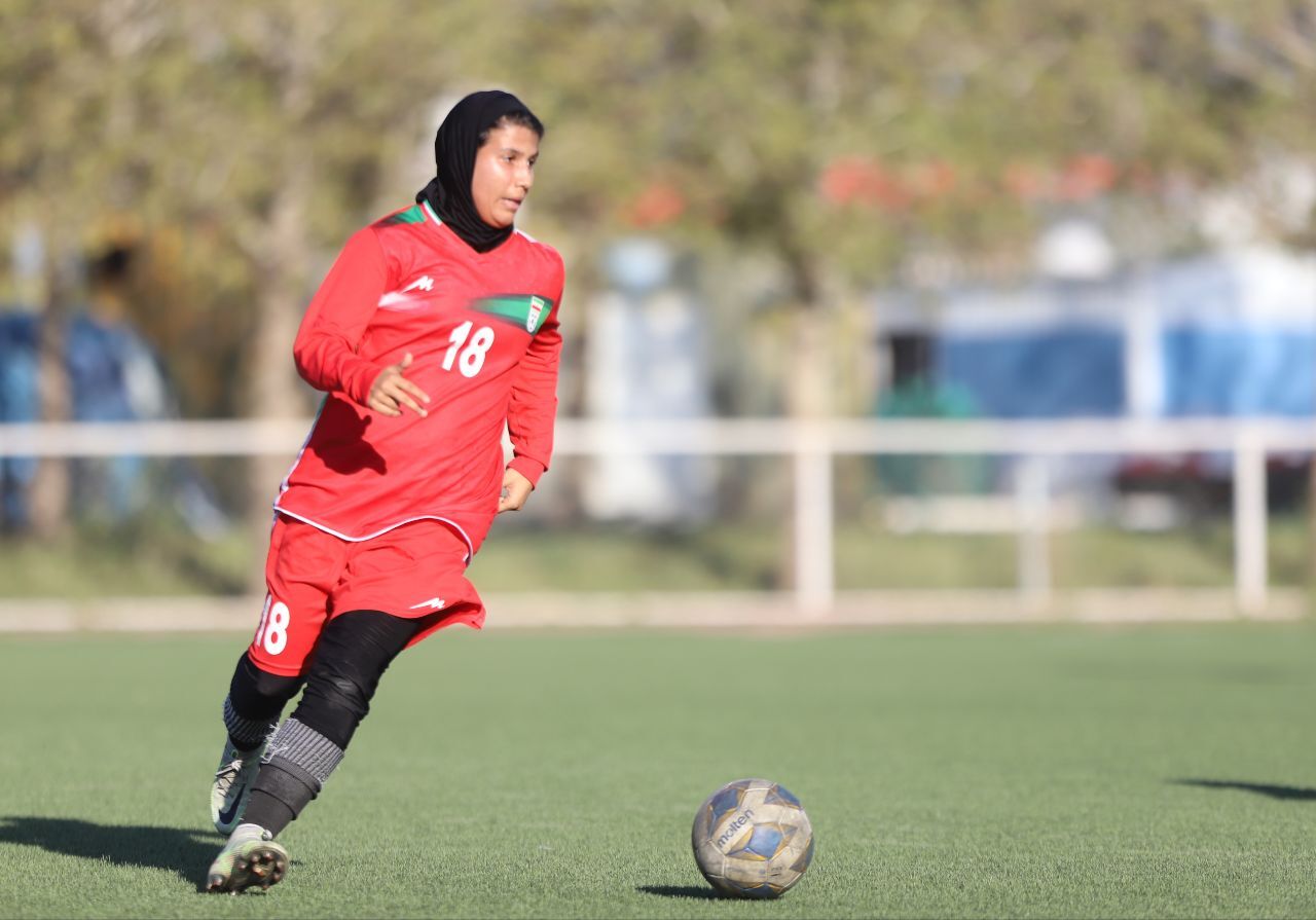 مائده بیرنگ در اردوی تیم ملی