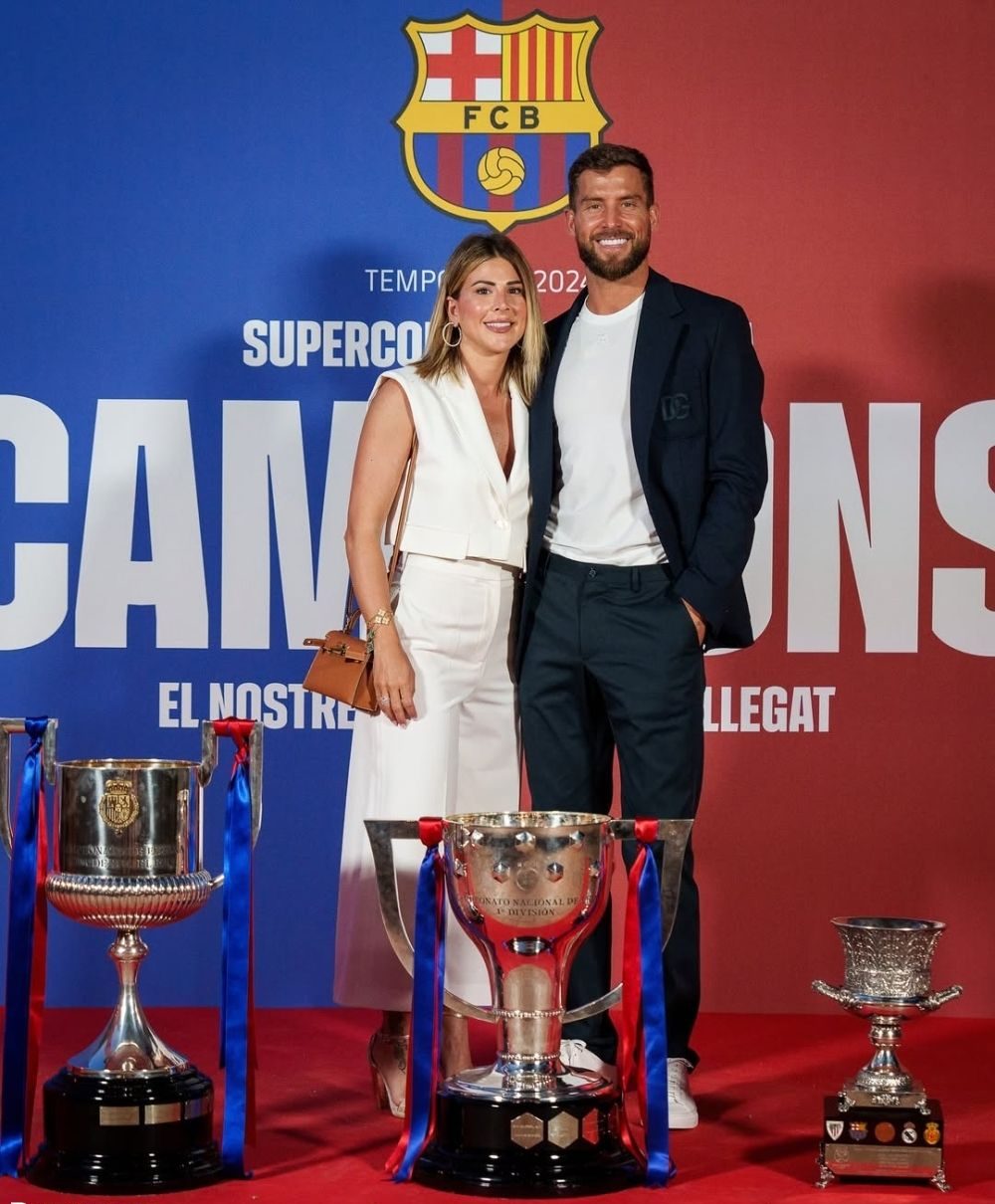 اینیگو مارتینز و همسرش