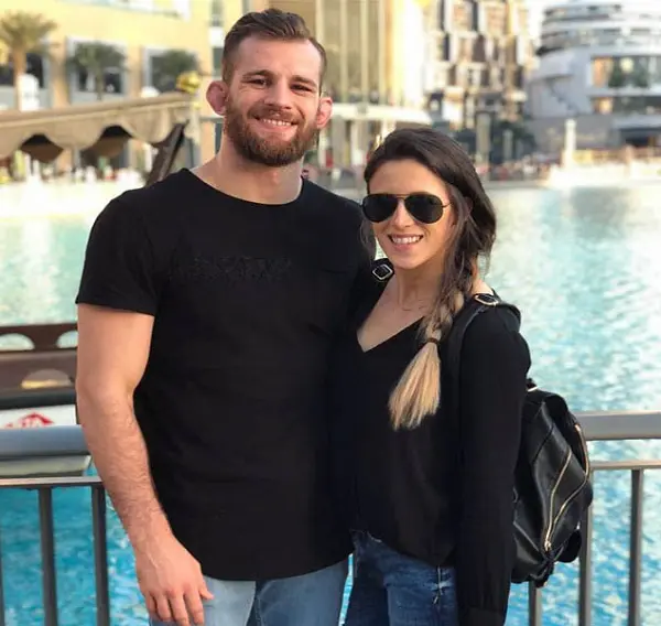 دیوید تیلور و همسرش 