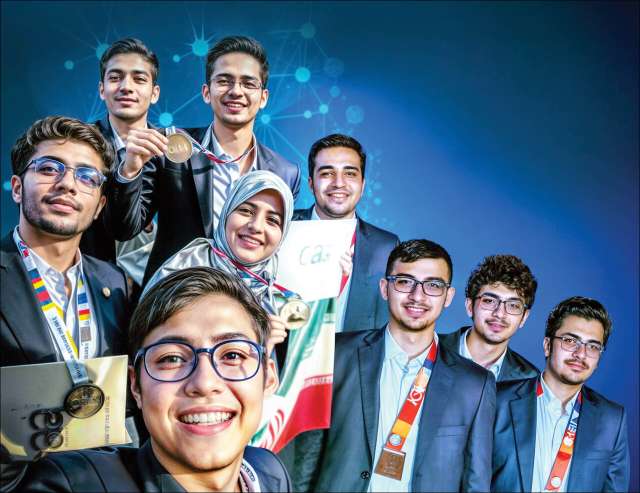 موفقیت بزرگ دانشجویان ایرانی در المپیاد AI چین