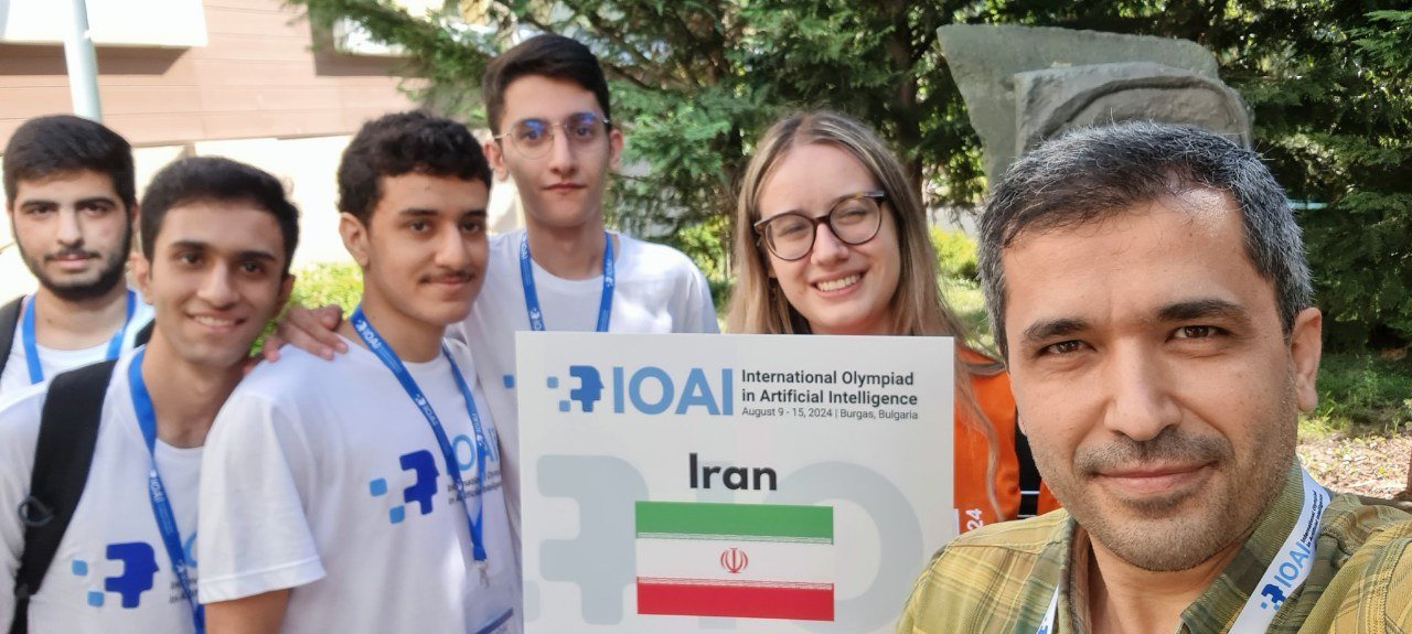 درخشش طلایی ایران در المپیاد AI چین